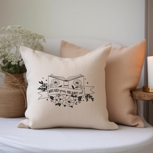 Read Your Heart Out Cushion