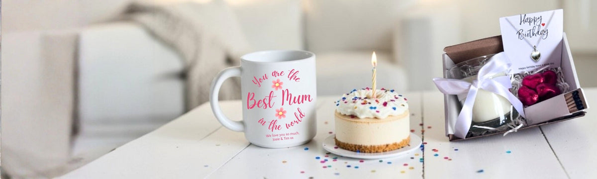 Personalised Gift Hampers , Jewellery and Mugs