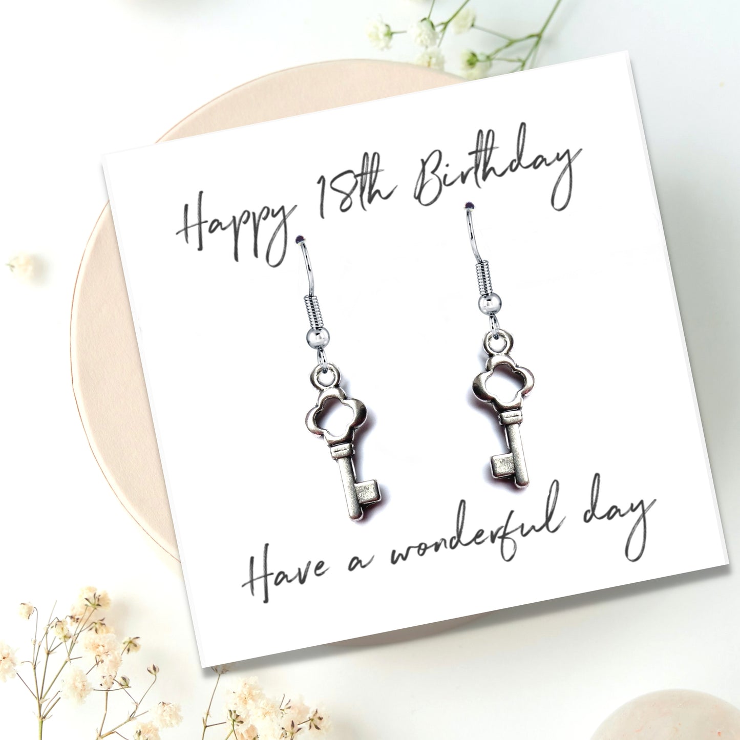 Happy 18th Birthday Earrings Mini Gift Hamper