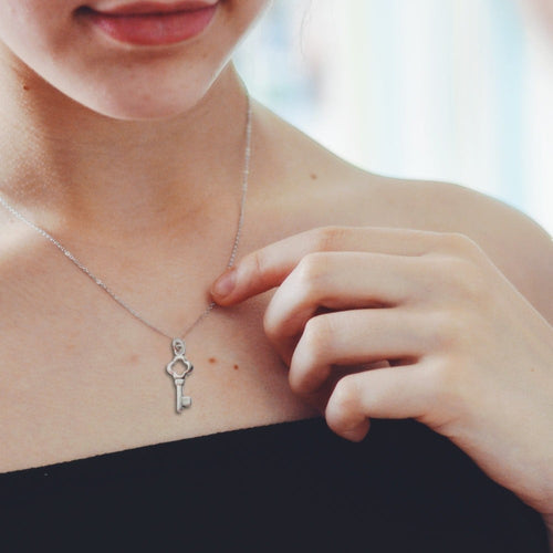 18th Birthday Key Necklace Gift Box, Jewellery & Chocolate Treats