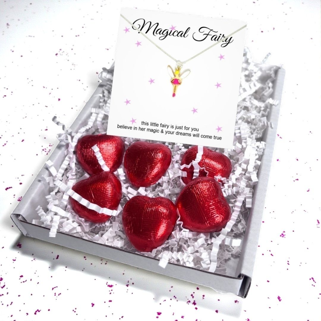 Magical Fairy Girls Necklace Mini Gift Hamper