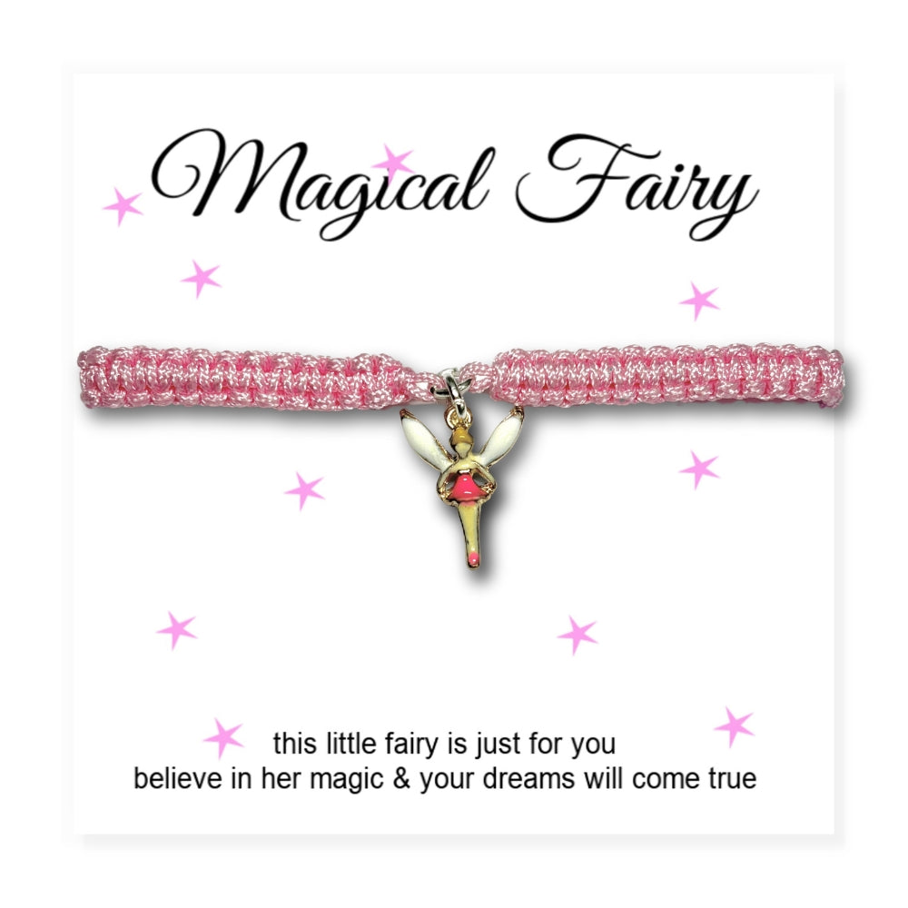 Magical Fairy Girls Bracelet & Gift Card