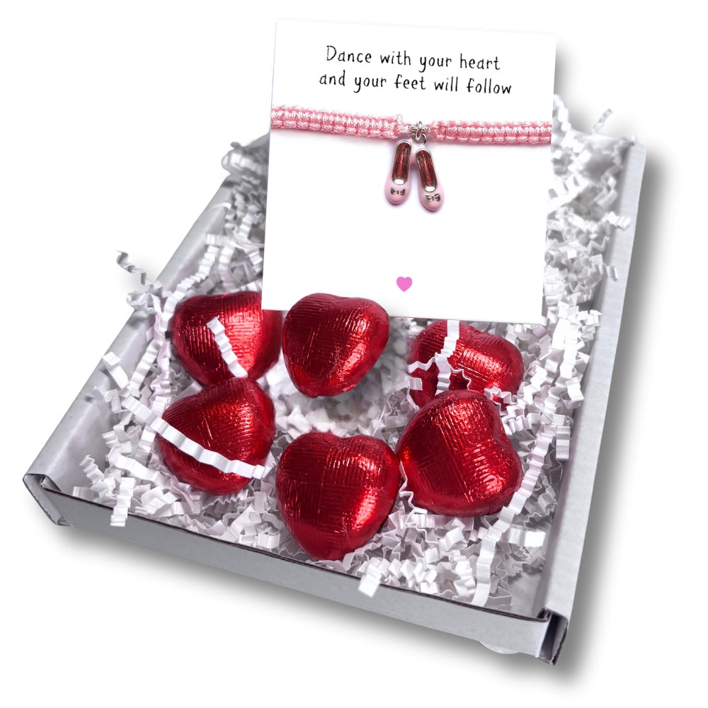 Ballet Shoes Friendship Bracelet Mini Gift Hamper