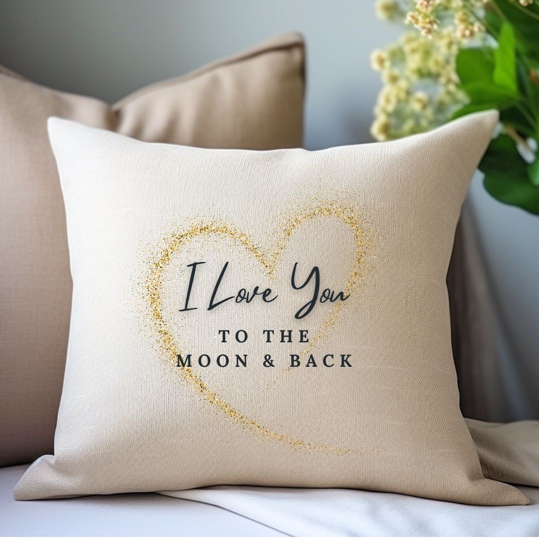 Love You to the Moon & Back Cushion