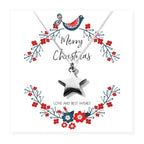 Small Merry Christmas Star Gift Hamper | Necklace, Chocolates & Candle