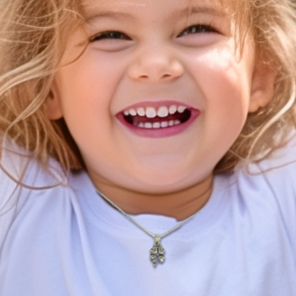 Flower Girl Necklace & Thank You Gift Card