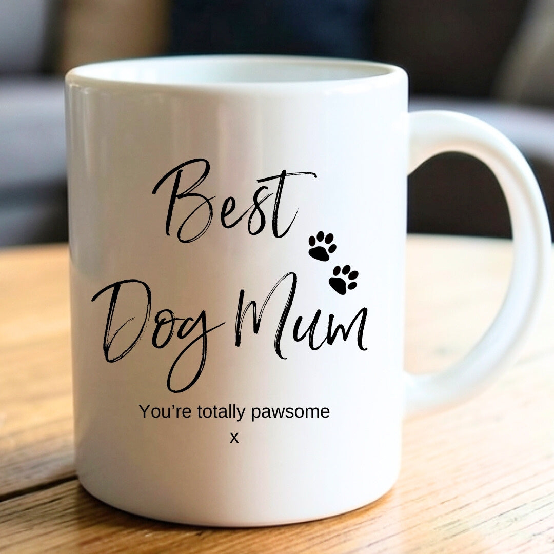 Best Dog Mum Personalised Mug