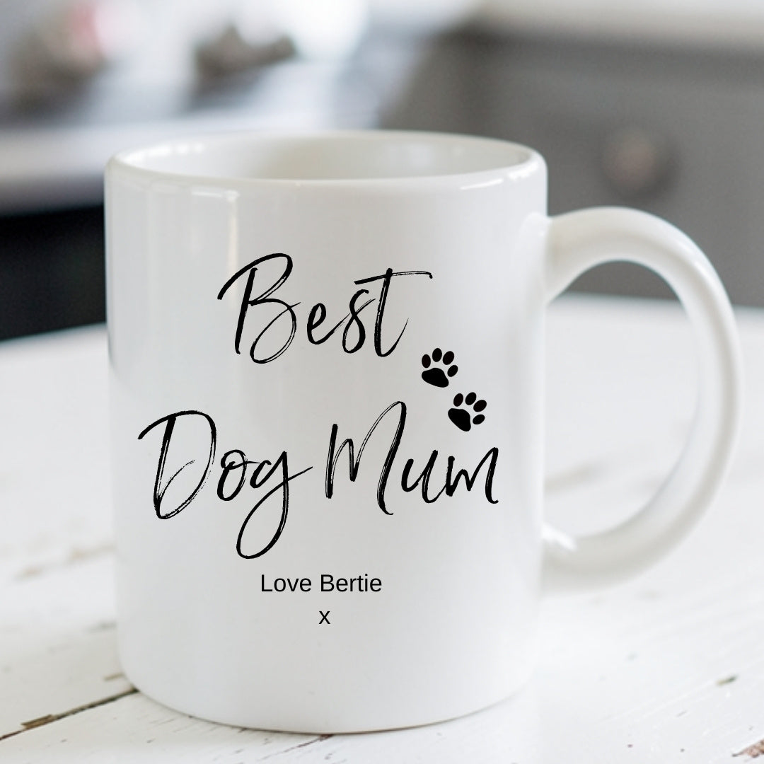 Best Dog Mum Personalised Mug