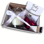 Small Best Friend Gift Hamper | Bracelet, Chocolates & Candle