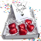 Best Dog Mum Mini Gift Hamper Silver Heart Necklace