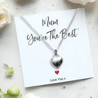 Personalised Mum You're The Best Necklace & Candle Gift Hamper