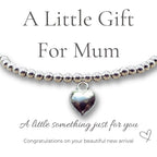 Personalised Surname Heart Baby Gift Hamper - Vest, Hat, Bracelet, Wooden Sign & Chocolates
