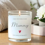 Personalised I Have The World's Best Mummy Candle Gift Set