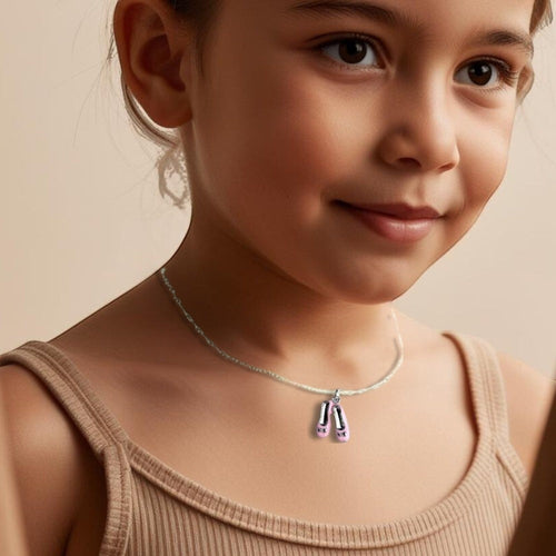 Ballet Shoes Charm Necklace Mini Gift Hamper