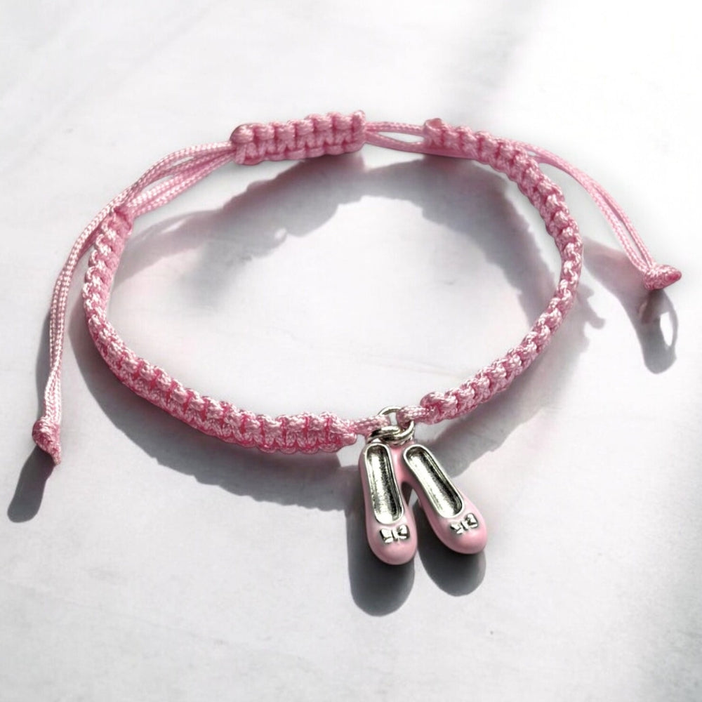 Ballet Shoes Friendship Bracelet & Gift Card