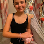 Childs Ballet Shoes Friendship Bracelet