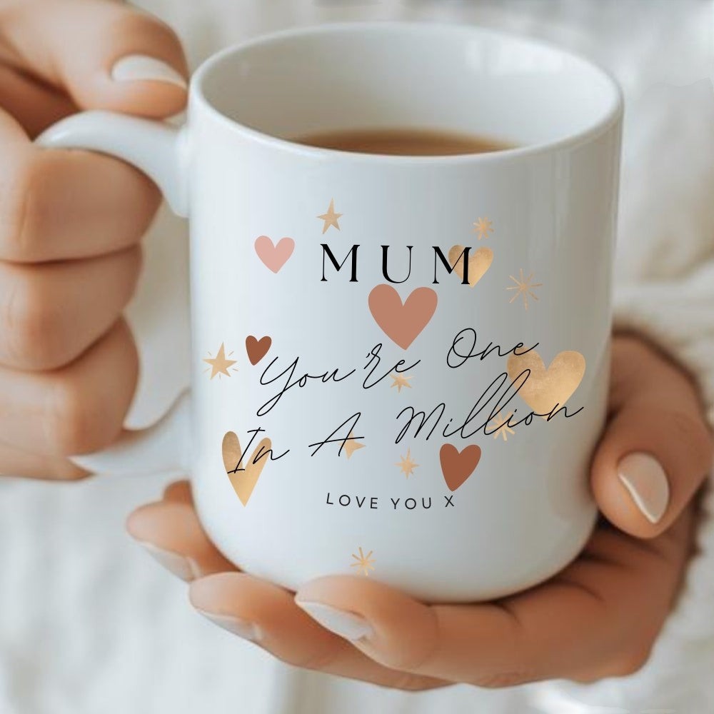 Personalised Mum You're One in A Million Mug