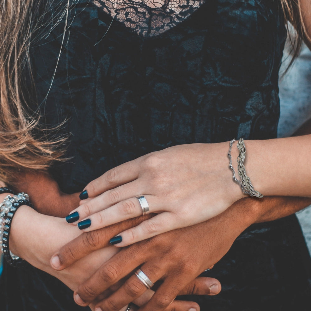 Silver Moon Bracelet