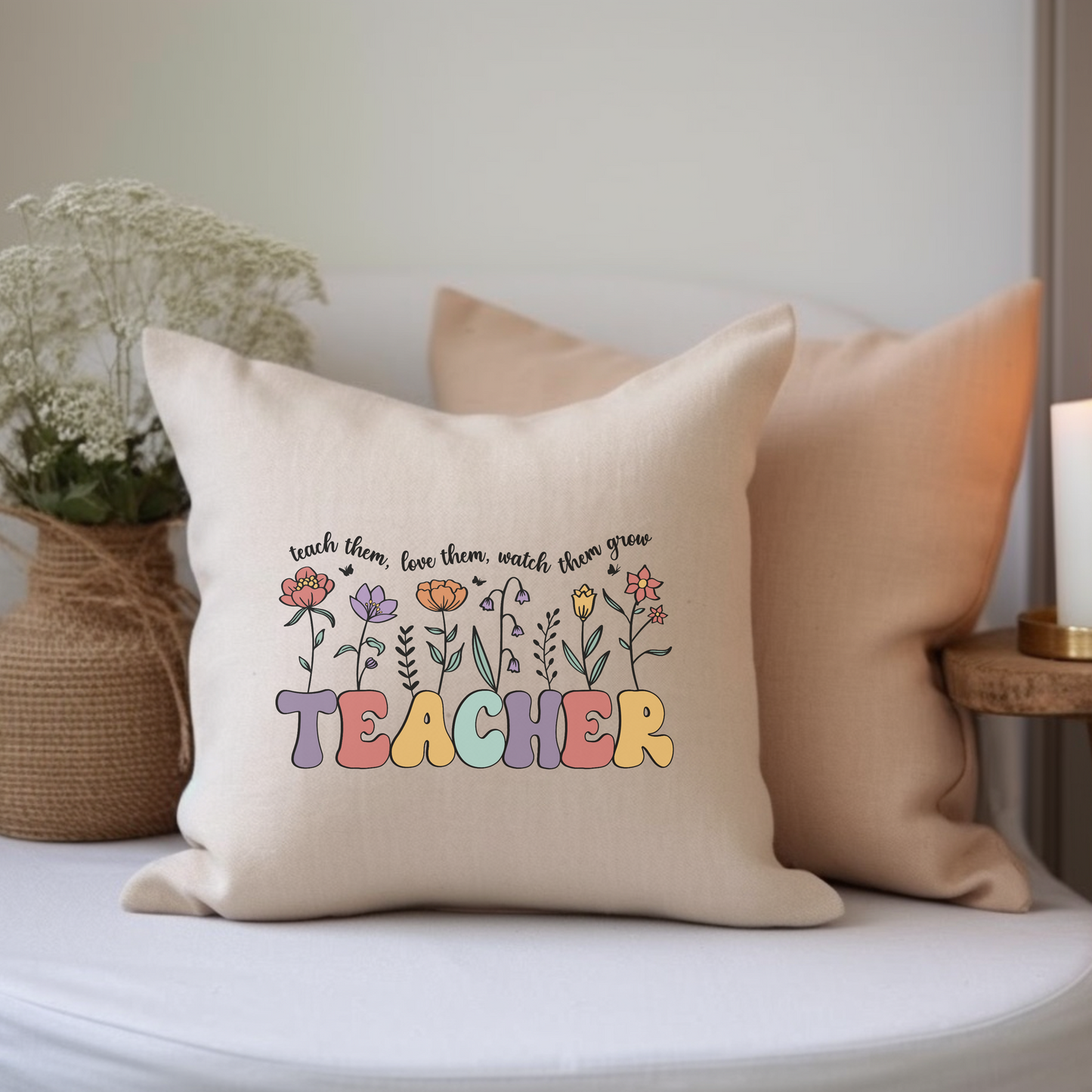 Teach Them, Love Them Cushion