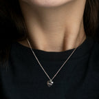 Personalised Sterling Silver Mini Heart Necklace