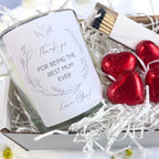 Personalised Thank you For Being The Best Mum Ever Candle Gift Set | Birthday