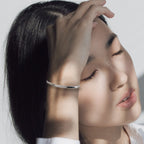 Elegant Silver Cuff Bangle