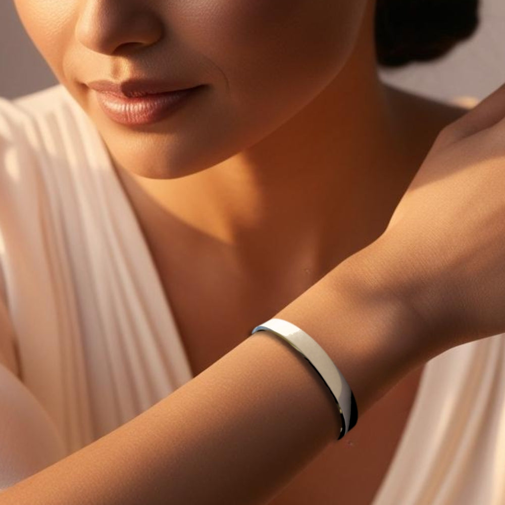 Women's Silver Bangle - Hypoallergenic