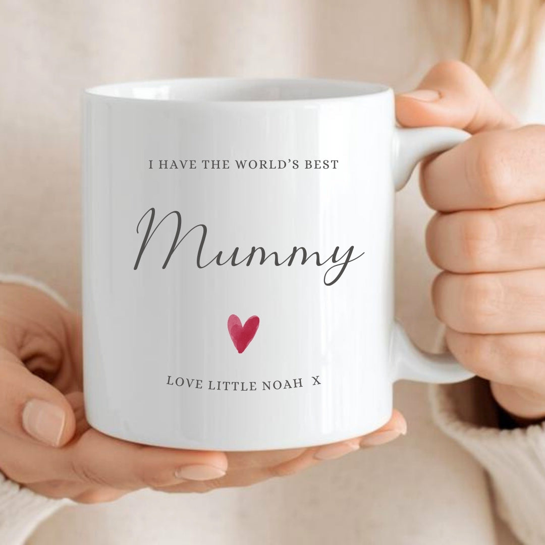 Personalised World's Best Mummy Mug Gift