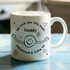 Personalised I Love You This Much Daddy Mug | Gift for Daddy