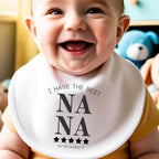 Personalised I Have the Best Nana Baby Outfit: Bib, Vest, Baby Grow