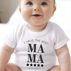 I Have the Best Mama Baby Outfit: Bib, Vest, Baby Grow