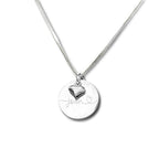Personalised Luxe Necklace with Mini Heart