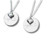 Personalised Luxe Necklace with Mini Heart
