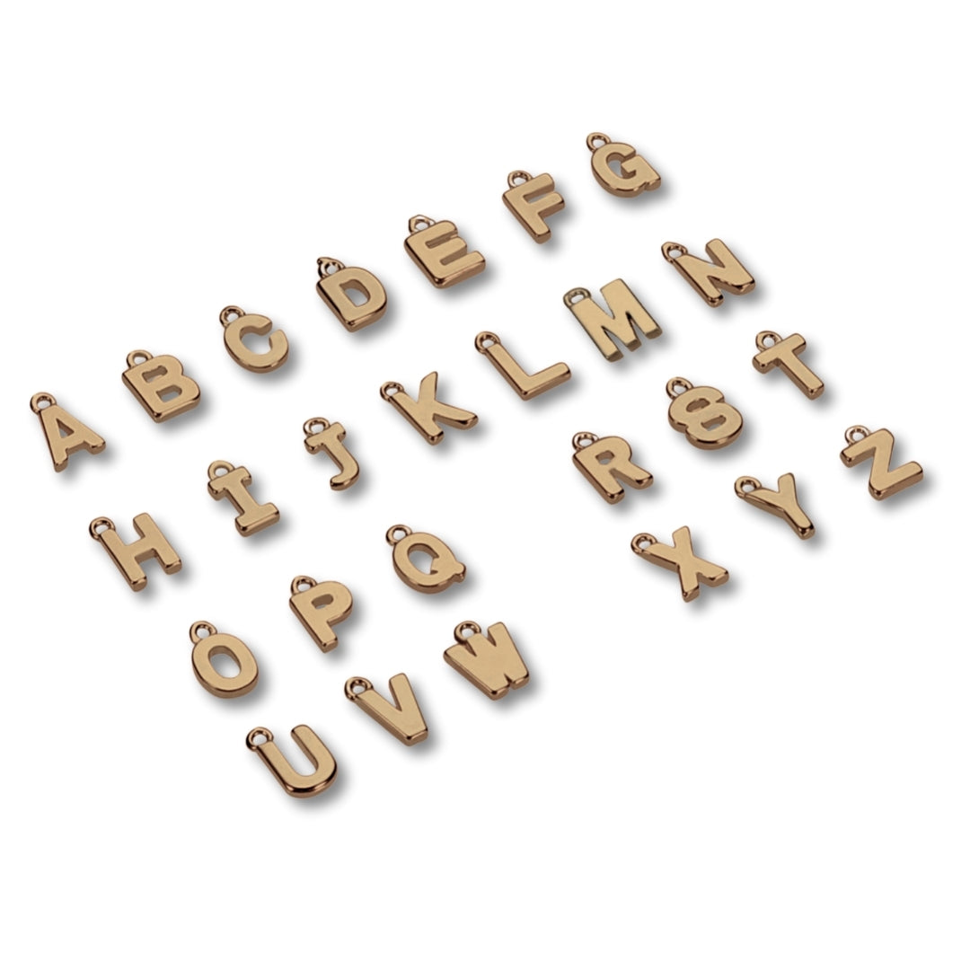 Personalised Tiny Gold Initial Necklace