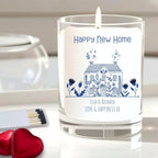 Personalised Happy New Home Candle Gift Set | Keepsake for Family, Friends
