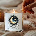 Personalised Eid Mubarak Candle Gift Set | Keepsake for Family, Friends