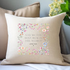 Personalised Best In The World Cushion | Mum, Friend, Nana, Aunty