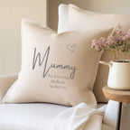 Personalised Mummy Cushion, Birthday, Mothers Day Gift
