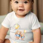 Personalised Daddy & Baby Bear Outfit: Bib, Vest, Baby Grow