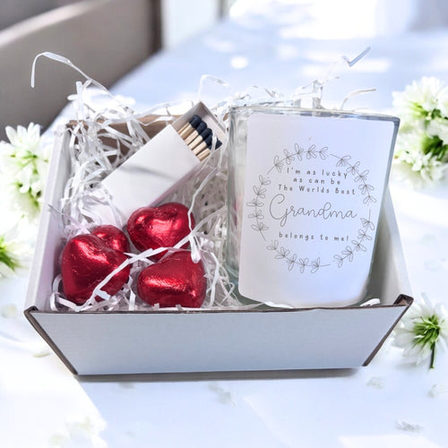 Best Grandma Candle Gift Set | Mum