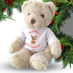 Personalised My 1st Christmas Reindeer Teddy & Vest Hamper