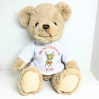Personalised 1st Christmas Reindeer Teddy Bear, Baby First Christmas Gift