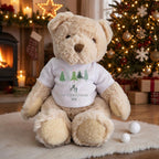 Personalised 1st Christmas Fir Tree Teddy Bear, Baby First Christmas Gift