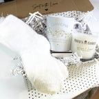 Personalised We Love You Mug, Candle & Socks Gift Hamper | Birthday Gift
