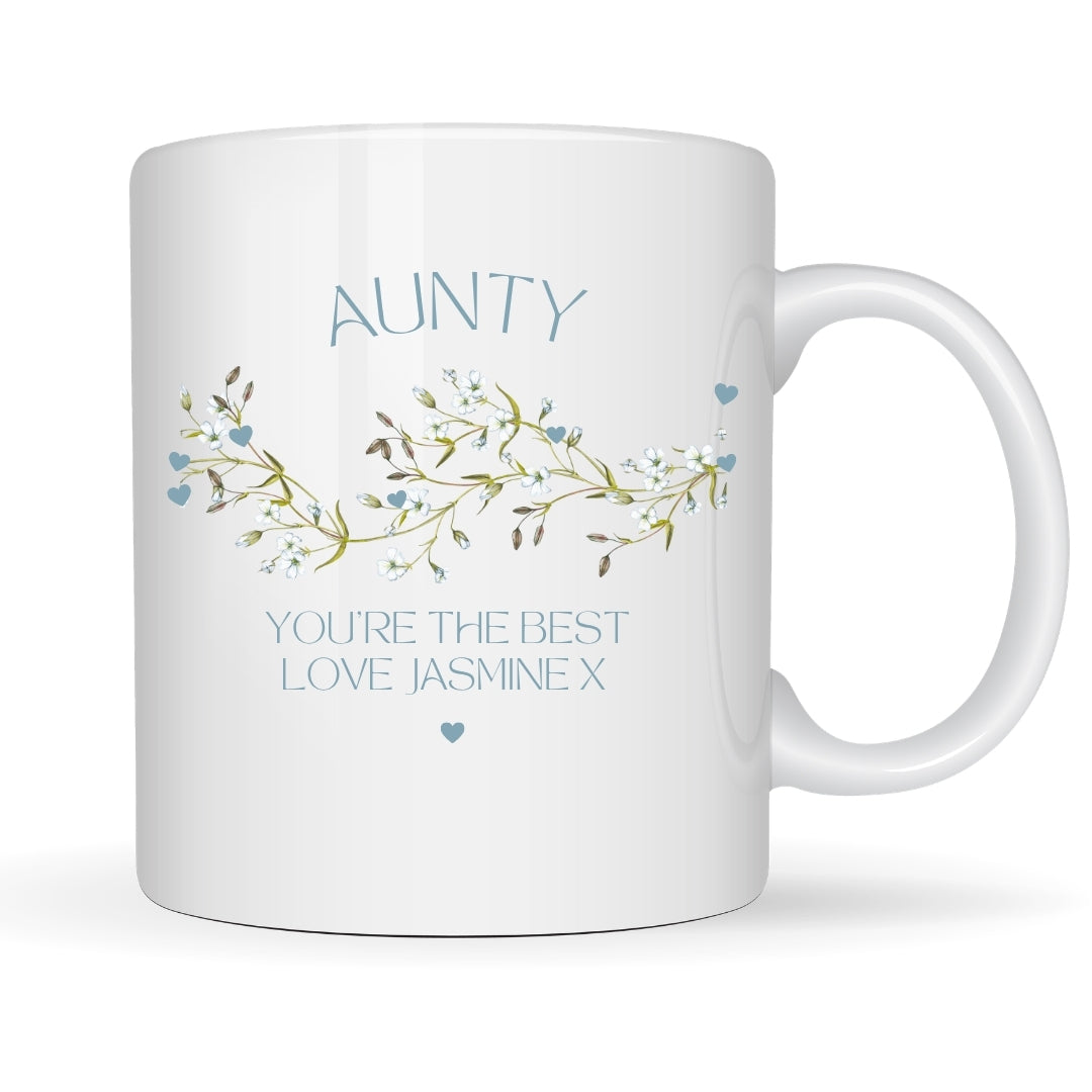 Personalised We Love You Mug Gift | Grandma Aunty Nana