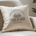 Personalised Little New Home Cushion