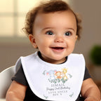 Personalised Zoo Animals Birthday Baby Outfit: Bib, Vest, Baby Grow
