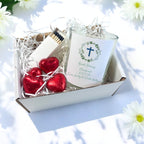 Personalised Christening Candle Gift Set | Keepsake for Baptism