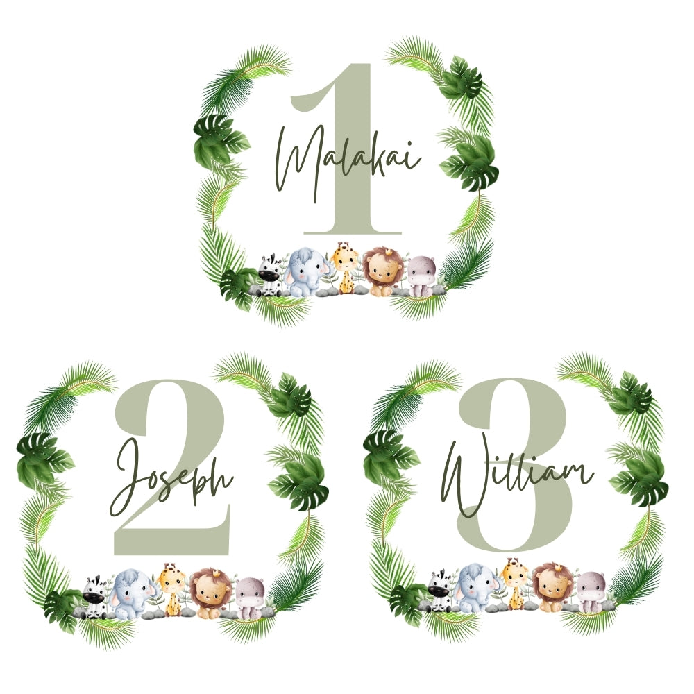 Personalised Luxury Teddy Bear Green Boys 1st Birthday T-shirt  | New Baby Boys Present