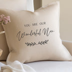 Personalised Wonderful Nan,Gran,Grandma Cushion
